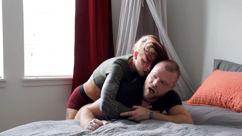 A sexy video of Cam Damage & Mike Panic. Tagged with: chemistry, oral, kissing, intimate, spit, rough, blowjob, choking, cum eating, slapping, real couple, kinky, cumshot, breathplay, anal play, cum swapping, roleplay, strap on, anal fucking & rimming.